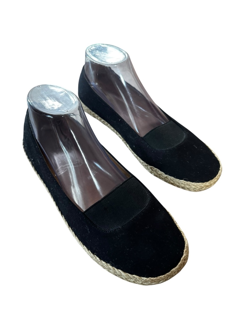 NWOTs Women’s Aerosoles Size 9 Black Fabric Counsoler Slip On Espadrille Shoes